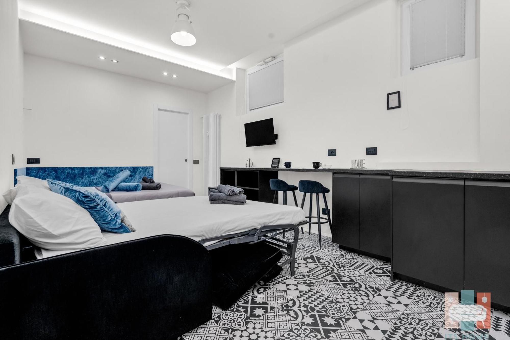 Pab60 -Crescenzago-Luxury Blue House Apartment Milan Exterior photo